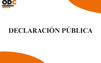 DECLARACIÓN PÚBLICA: Proteger el periodismo es fundamental para una sociedad sin violencia contra la prensa