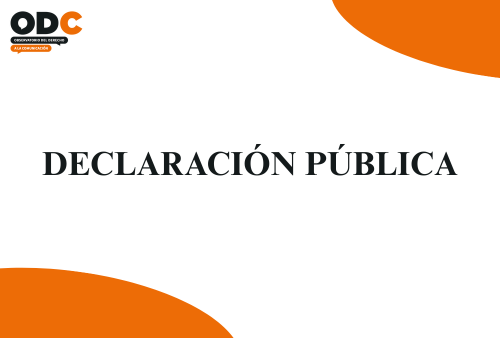 DECLARACIÓN PÚBLICA: Proteger el periodismo es fundamental para una sociedad sin violencia contra la prensa