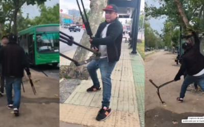 Equipo de prensa de Canal 13 es agredido físicamente, sufre robo y daño de equipos durante cobertura en el Mercado Central