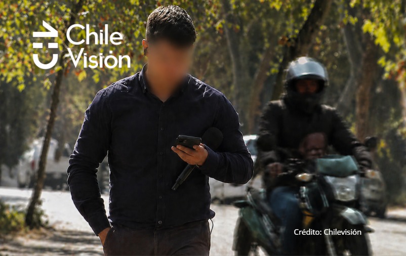 Chile | Intento de robo a periodista durante despacho en vivo evidencian riesgos en el ejercicio periodístico en vía pública